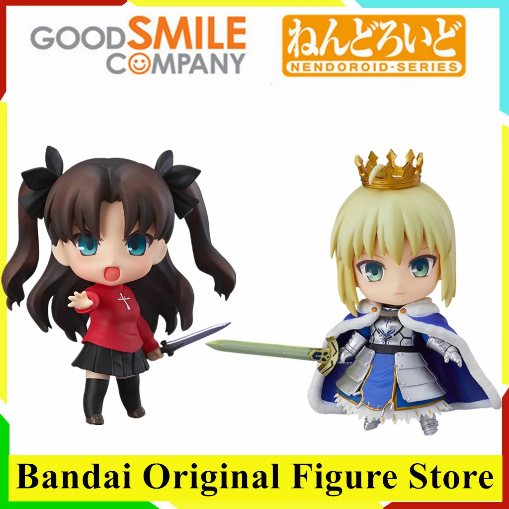 

Original Anime Fate Grand Order Rin Tohsaka Saber Altria Pendragon True Name Revealed Action Figure Toys PVC Model Collection