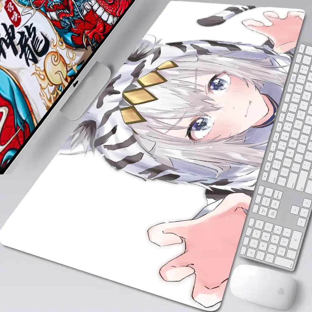 Cartoon Anime O-Oguri Cap Mousepad Non-slip Suitable For Office Computers Laptops E-sports Game Desk Mats XXL Keyboard