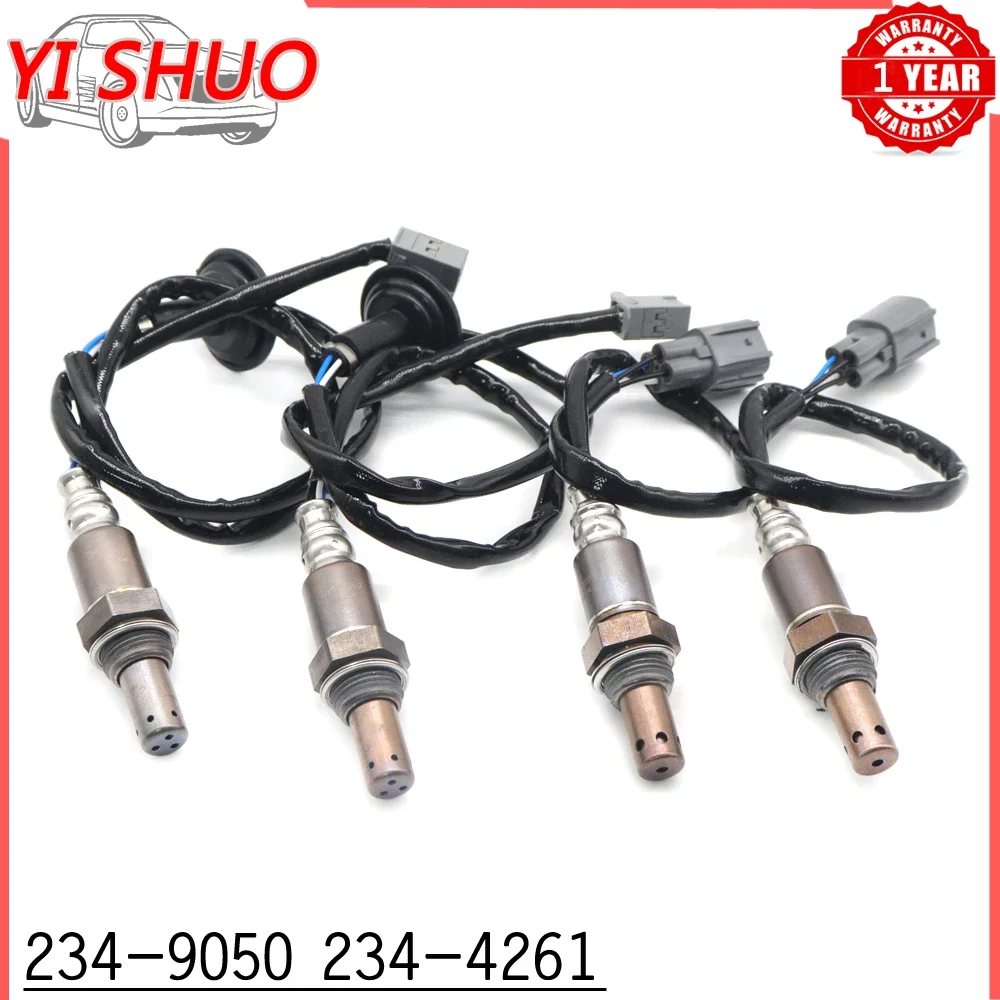 Car NEW Upstream Downstream Air Fuel Ratio Lambda O2 Oxygen Sensor For Toyota Tacoma 2.7L RWD 2005 2006 234-9050 234-4261