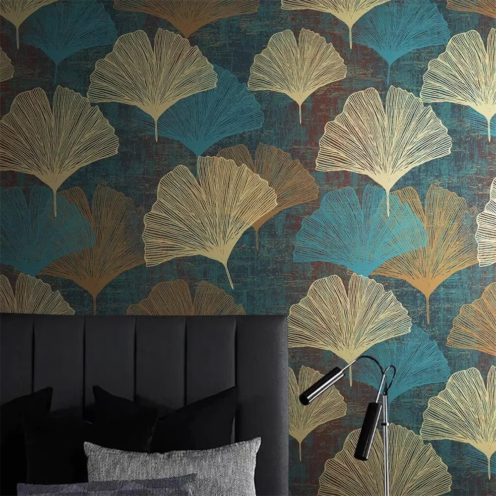 custom Tropical Rainforest Palm Trees Wallpaper for Living Room TV Background Wall Paper for wall art Restaurant 3D wall panels