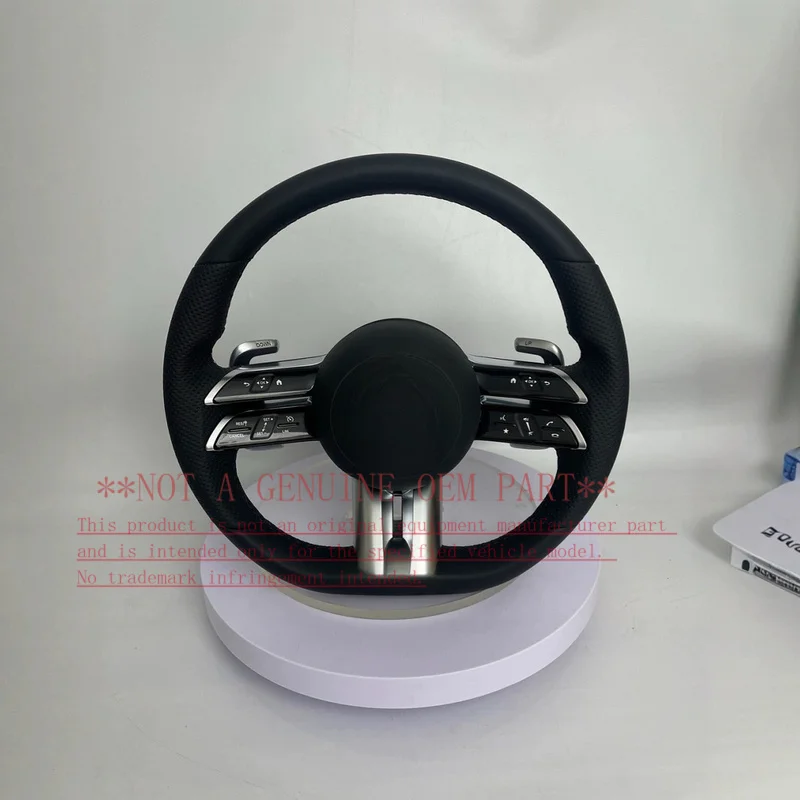 For Mercedes Benz A Class C Class E Class GLA GLC GLB GLE Old To New Dragonfly Steering Wheel Modification Horn Cover Decorative