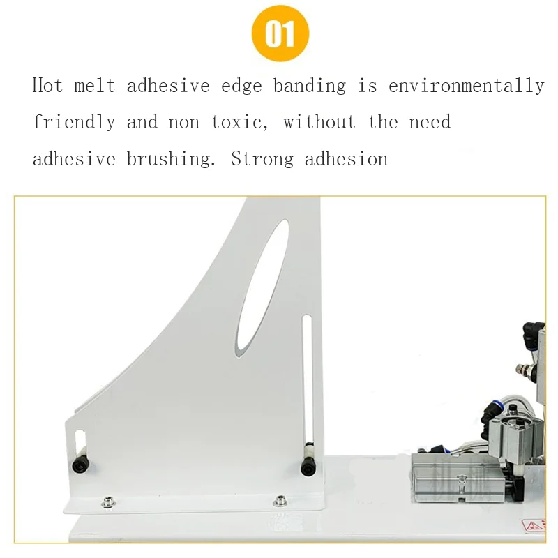 Fully Automatic Edge Banding Punching machine With Round Sticker  Patch Three-In-One Punching Machine Invisible Cover