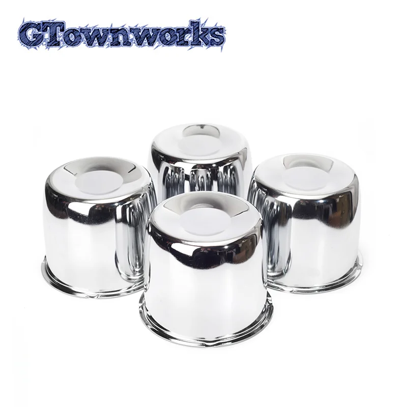 

GTownworks 2pcs/4pcs 110.5mm Push Through Center Cap For Trailers Trucks SUVs RV Wheel Rims Trailer Wheel Center Caps Carbon