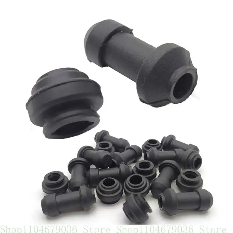Motorcycle Scooter Brake Upper Lower Caliper Shock AbsorbersSleeve Rubber Disc Brake Waterproof Dust Cover - Image 5