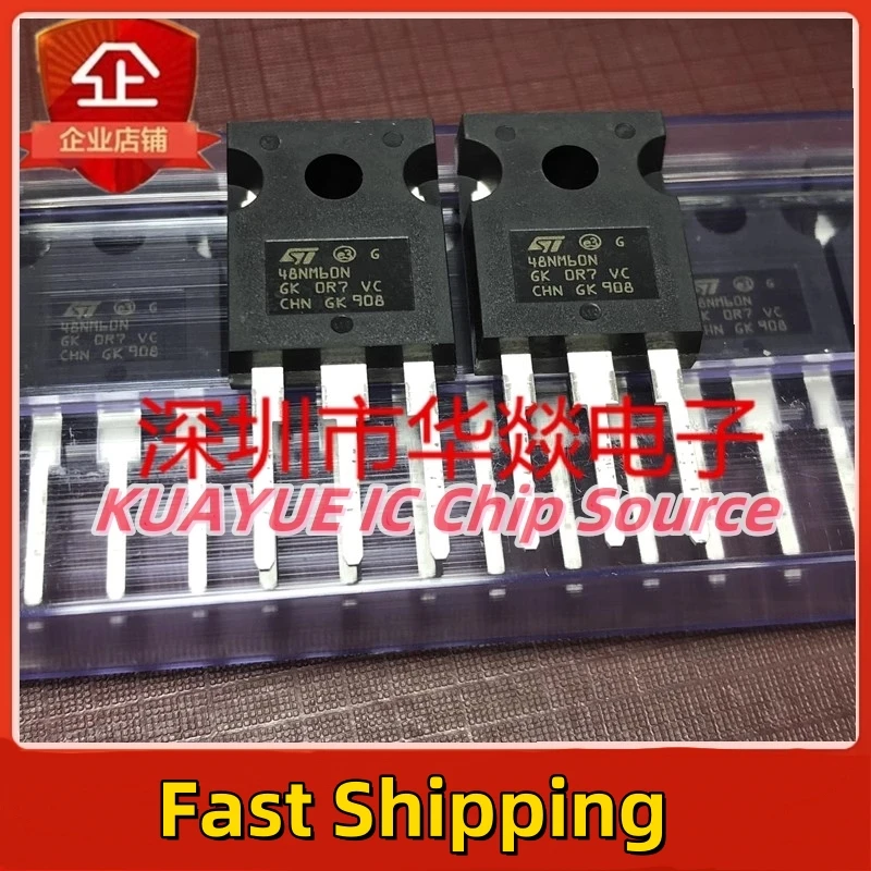 10PCS-30PCS/ 48NM60N STW48NM60N TO-247 650V 44A Fast Shippingรับประกันคุณภาพ