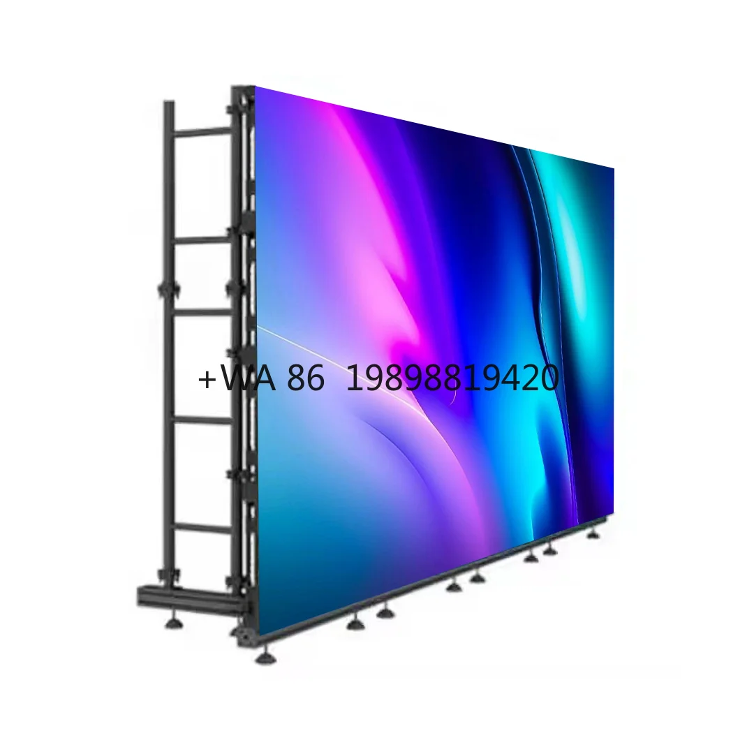 

LED Panel Die - Cast Aluminum Cabinet for Long - Term Rental & Repeated Use Hot-selling Durable P3.91 Outdoor Rental