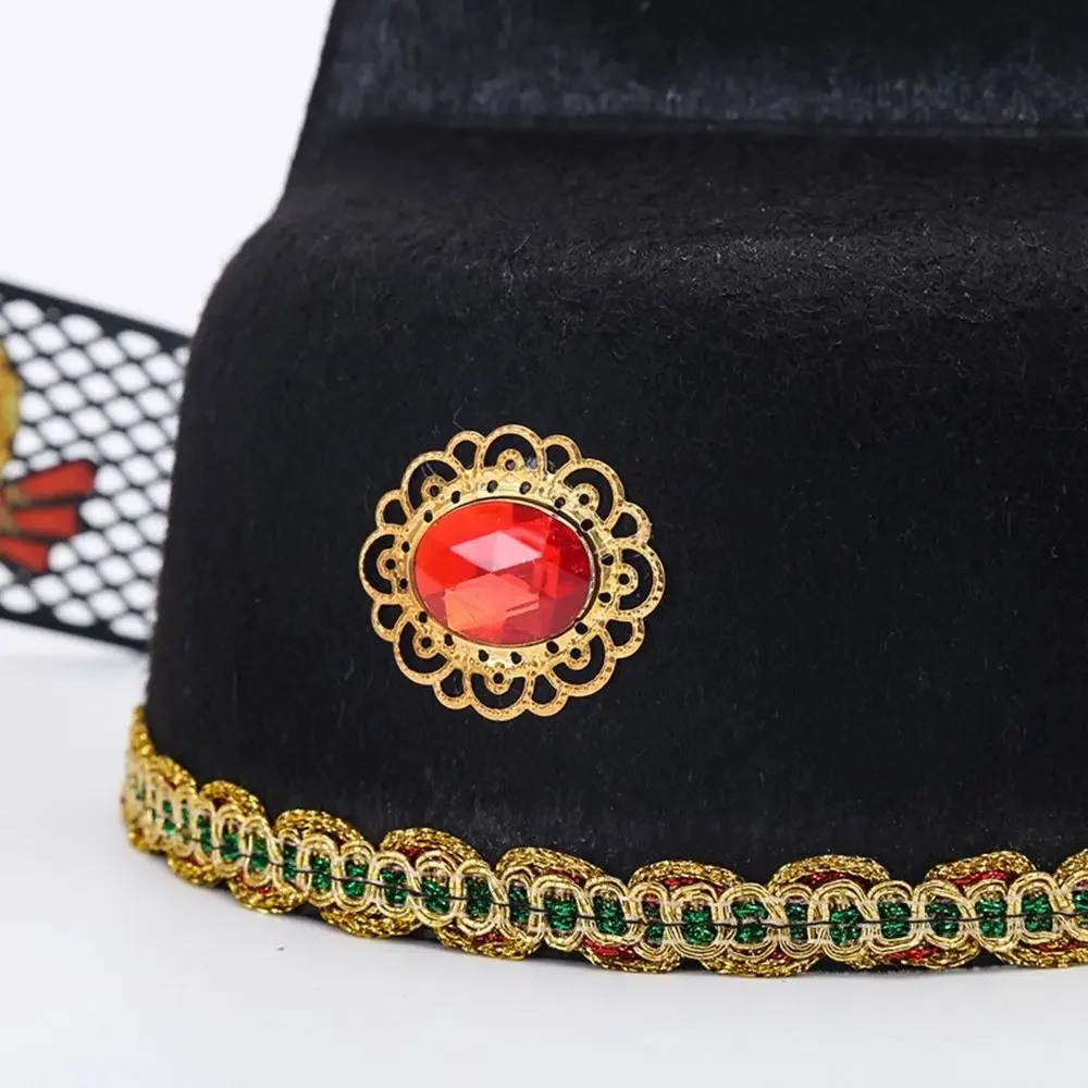 Hat Ancient Hat Children Hat Cosplay Ancient Costume Number One Scholar Cap Chinese Style Hat Hanfu Accessories Black Gauze Cap