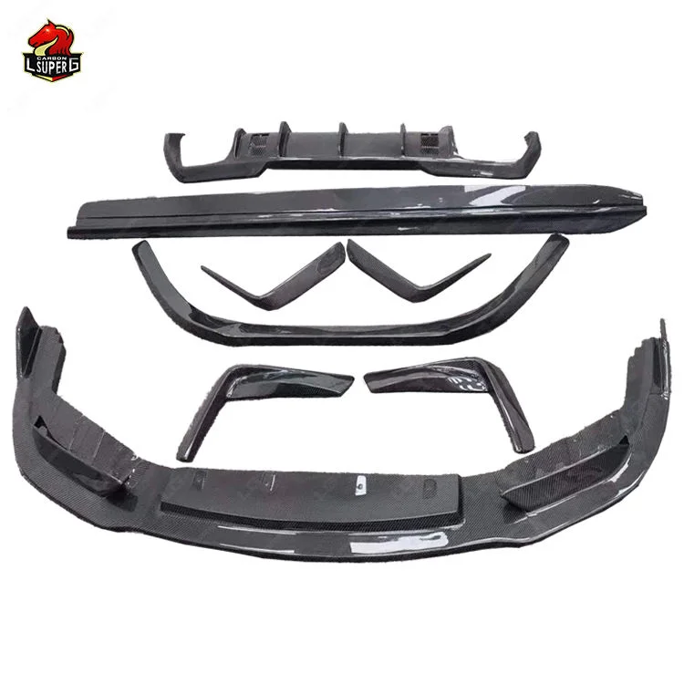 Cars Accessories V Style Body Kit for BMW M8 G14 G15 Modified Carbon Fiber Auto Parts