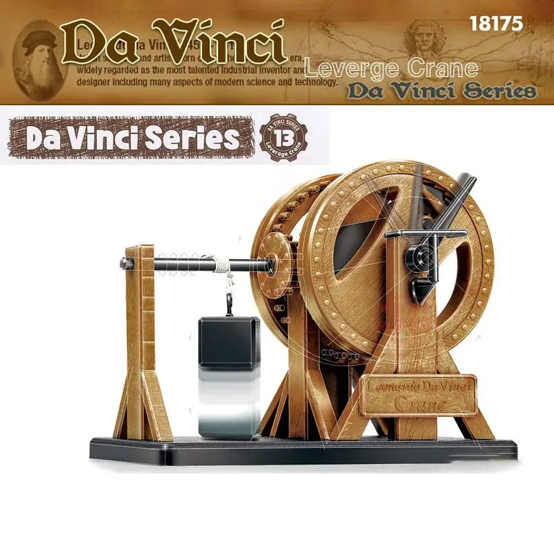 Dźwignia dźwigni Academy Da Vinci Science Series 18175, bezklejowy i ruchomy