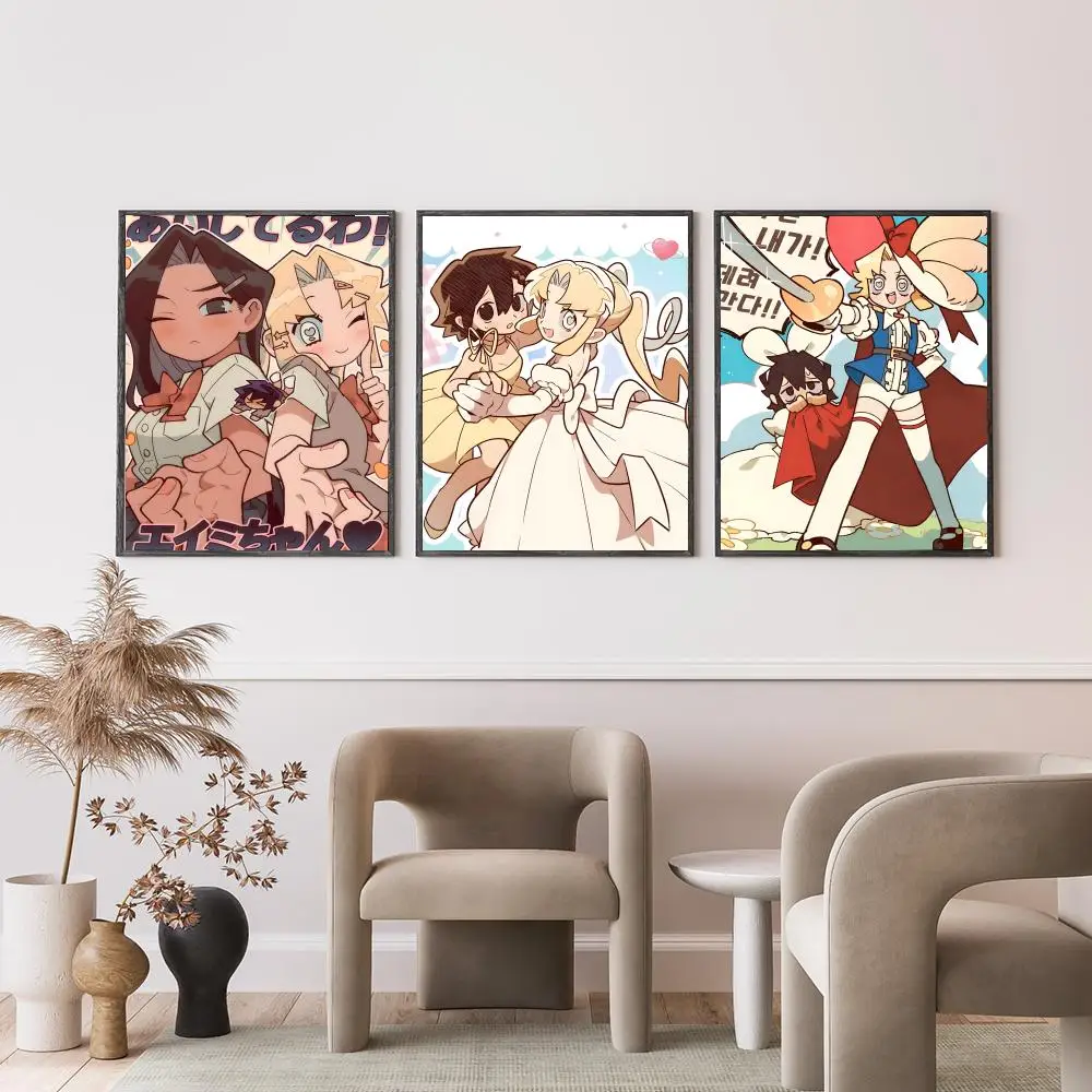 ملصق Anime I-I Love AmyS عالي الدقة متعدد الاستخدامات مقاوم للماء لتزيين الحائط ذاتي اللصق مثالي لأي غرفة وهدية مثالية #3