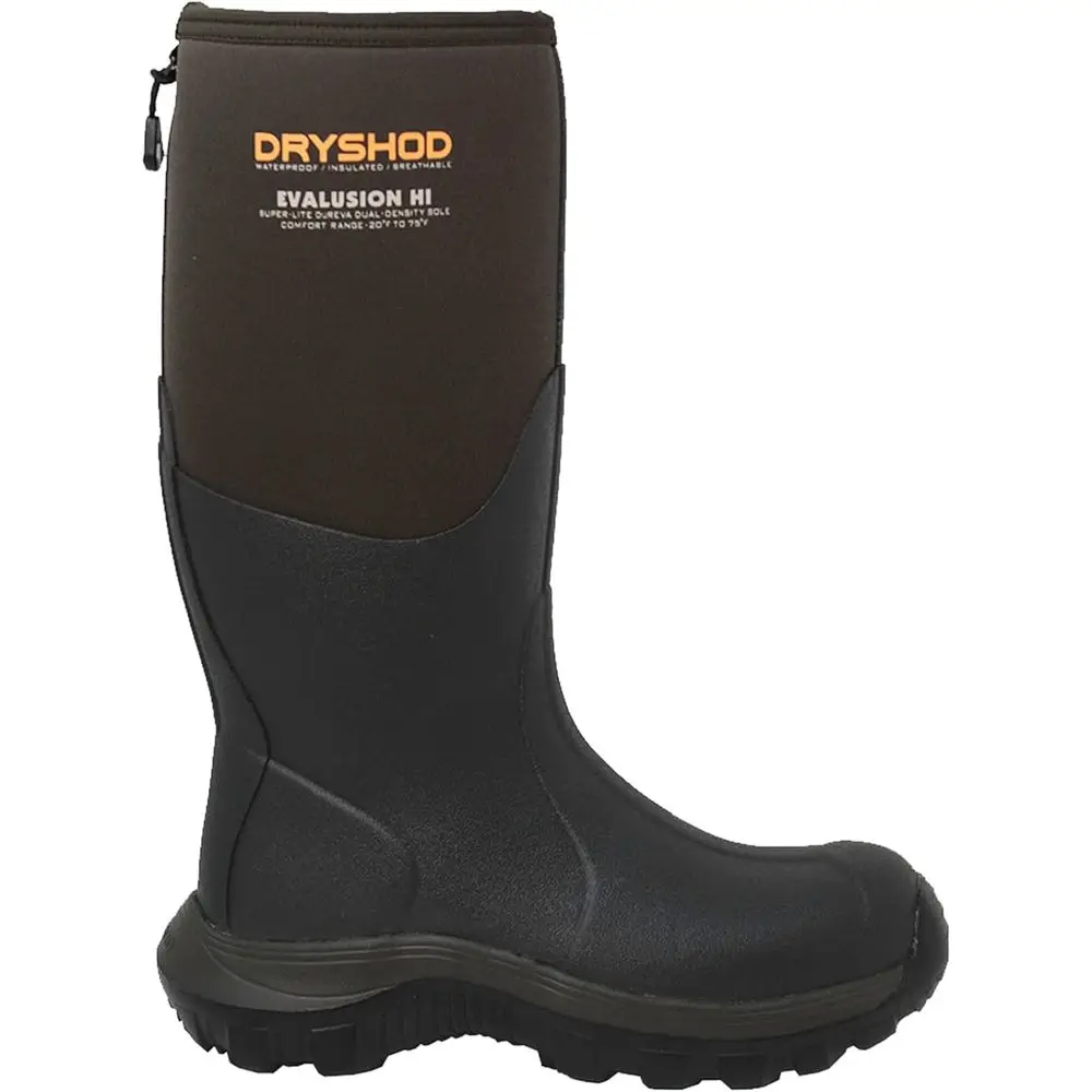 

Dryshod Evalusion Hi Super Lightweight Waterproo Boot | Rubber | Insulated | EVA-MH-BR
