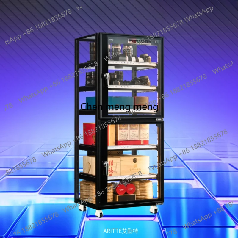 

Electronic moisture-proof box for tea dehumidification cabinet Industrial moisture-proof large-capacity sealed display cabinet