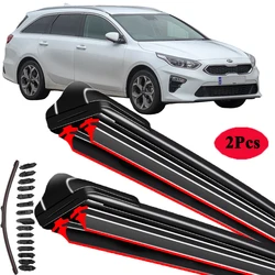 For KIA Pro Ceed ED JD CD Hatchback 1.4 1.6 2008 2009 2010 2013 2016 2018 2019 2020 2022 Car Brush DoubleRubber Windshield Wiper