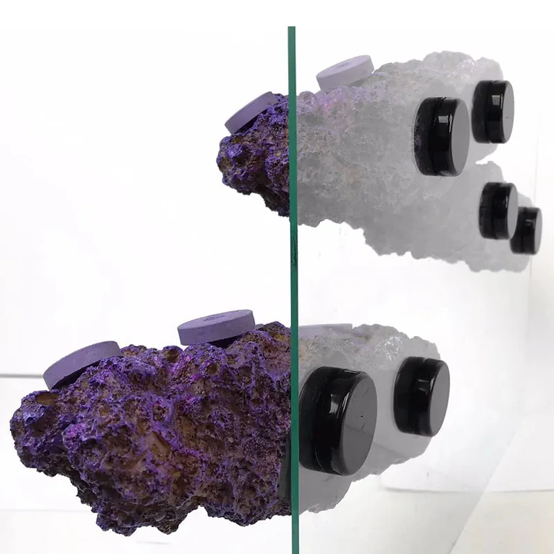 Magnetic Suspension Resin Aquarium, Marine Coral Fish Tank, Real Reef Frag Rack, Resin Landscape, Art fish aquarium accessories