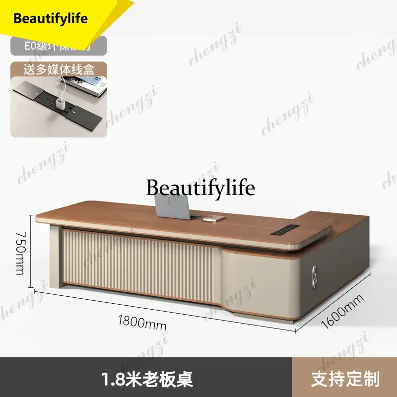 

A53 Leadership Room Desks Computer Desk Office Table Furniture Room Offices Office Furniture Minimalist Modern CEO Desk