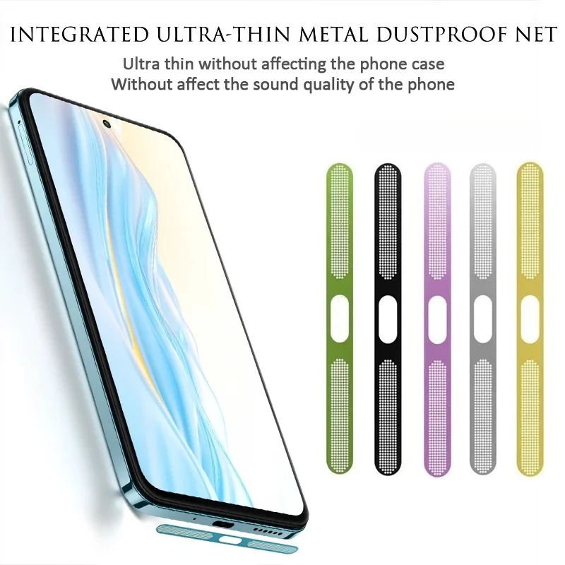

5PCS Color Metal Dustproof Net Sticker For Google 11 10 9 ProXL 8 7 6 A/Pro Easy Install Speaker Hole Anti-dust Mesh Protect Cap