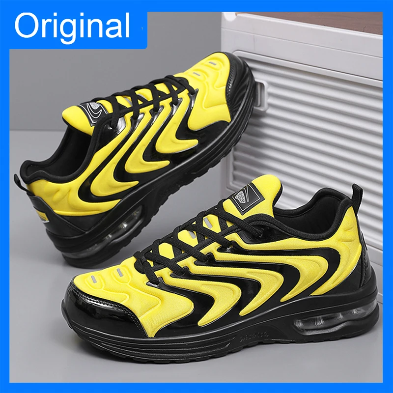 

Men Sneakers High-quality Leather Wear-resistant Soft Sole Rebound Outdoor Fitness Sports Shoes Comfort Versatile Casual Shoes
