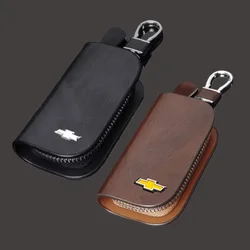 Car Key Bag Keychain Organizer Pouch for Chevrolet Sonic Orlando Cruze Captiva Spark Sail Trax Optra Aveo Corvette C6 C4 C8 C7