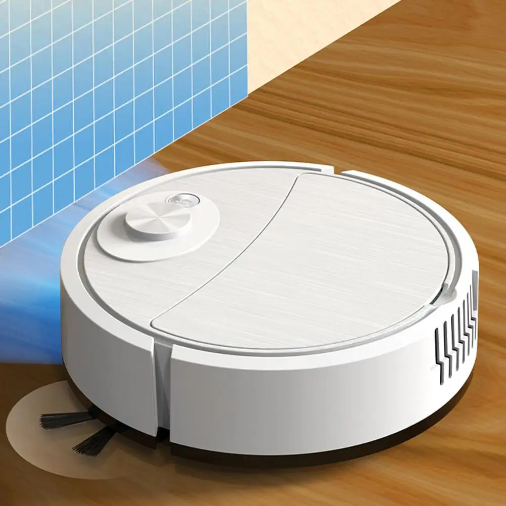 Mini Cleaner Sweeping Robot Super Suction Low Noise One-key Start Rechargeable Vacuum Cleaner Sweeping Mopping Robot