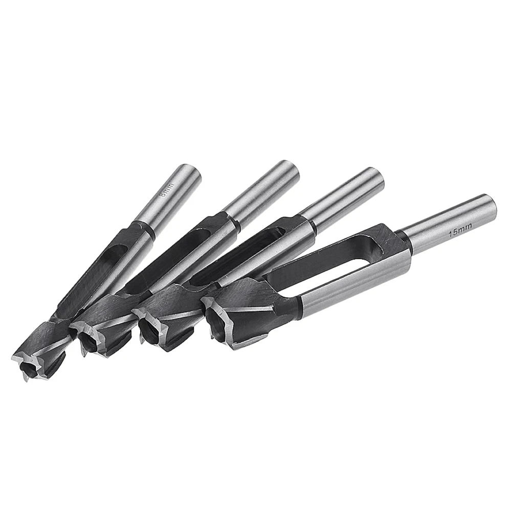 Imagem -06 - Tenon Dowel Drill Bit Plug Cutter Tenon Maker Cônico Madeira Plug Cutter Round Bar Hole 13 mm Shank mm 10 mm 12 mm 15 mm Pcs