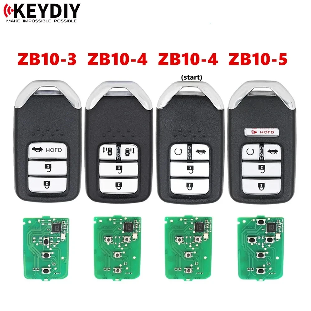 KEYDIY KD Smart Key ZB Remotes ZB03/04/08/09/10/11/14/15/17/19/21//22/24/28/31/33/36/202Multiple for KD-X2 Key Programmer