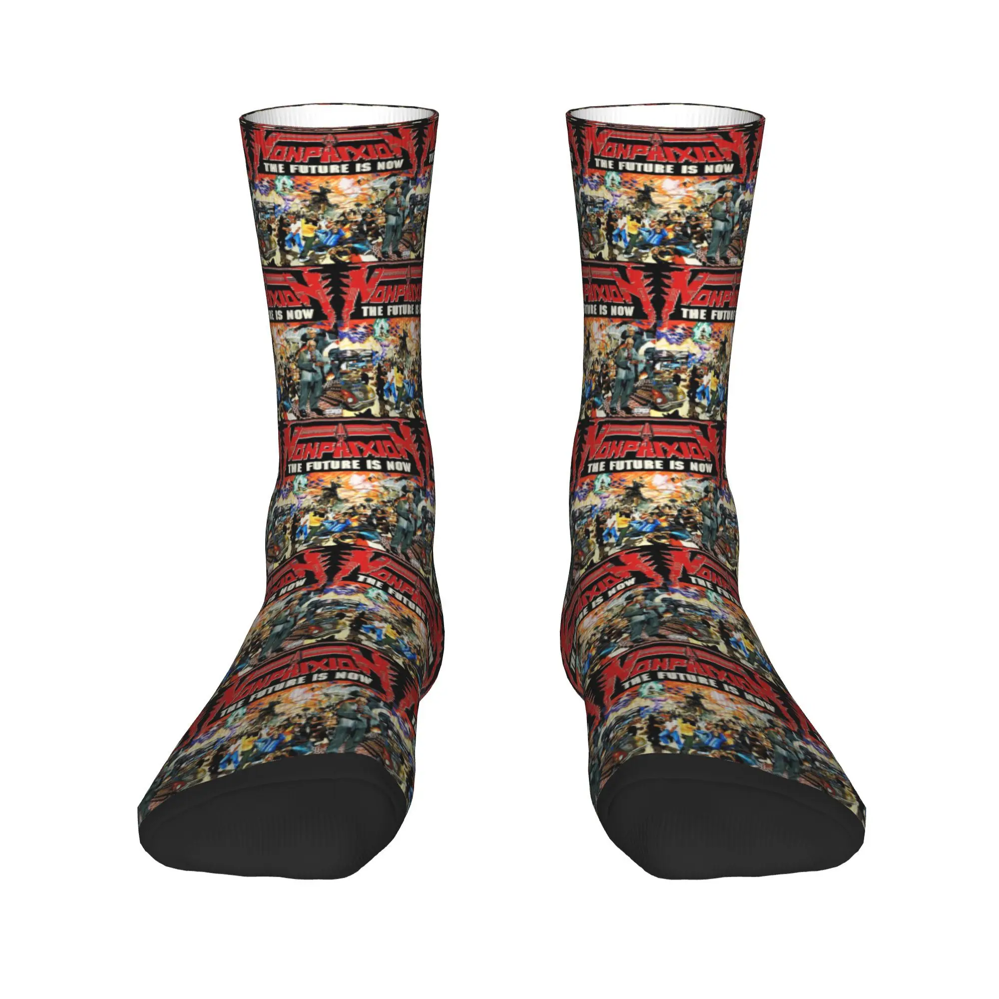 

Non Phixion Socks Harajuku Super Soft Stockings All Season Long Socks Accessories for Man Woman Christmas Gifts