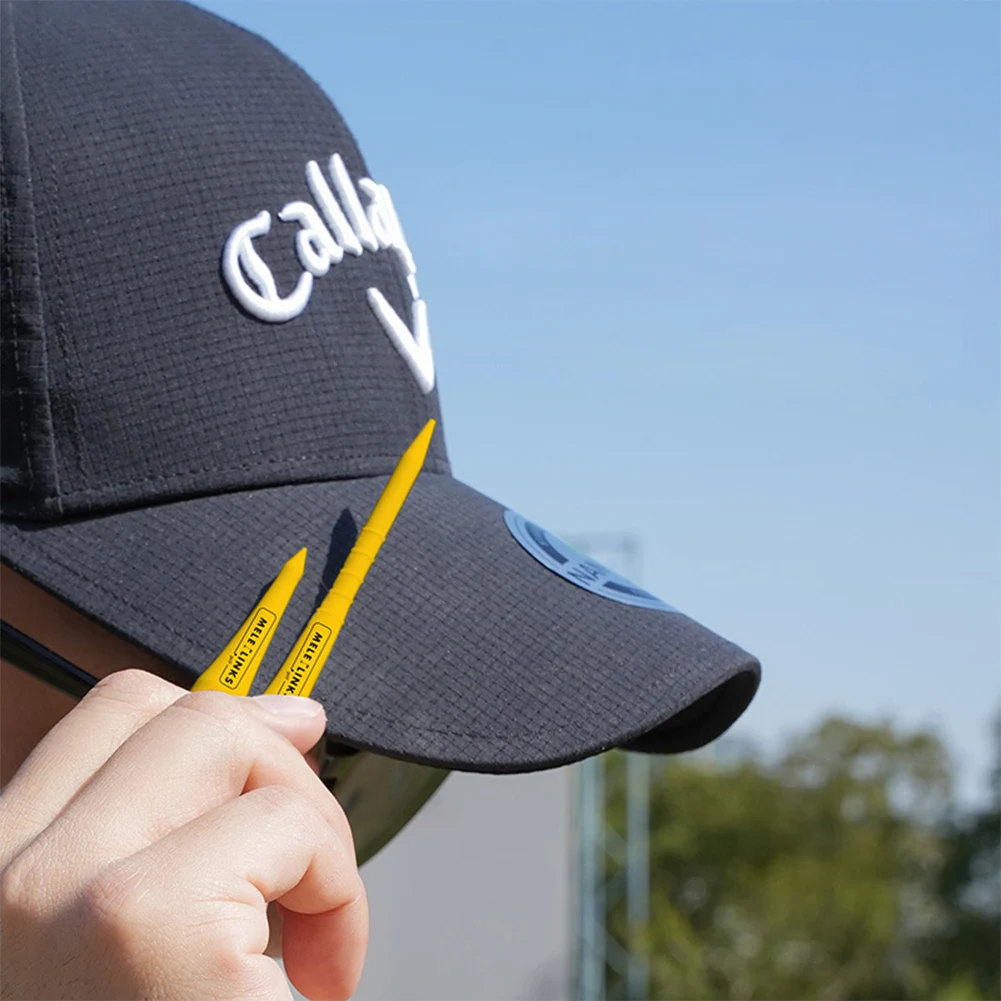 Soporte para pelotas de Golf, camisetas de plástico portátiles, camisetas de bolsillo de altura ajustable, accesorios de práctica de Golf, regalos para golfistas, 10 Uds.