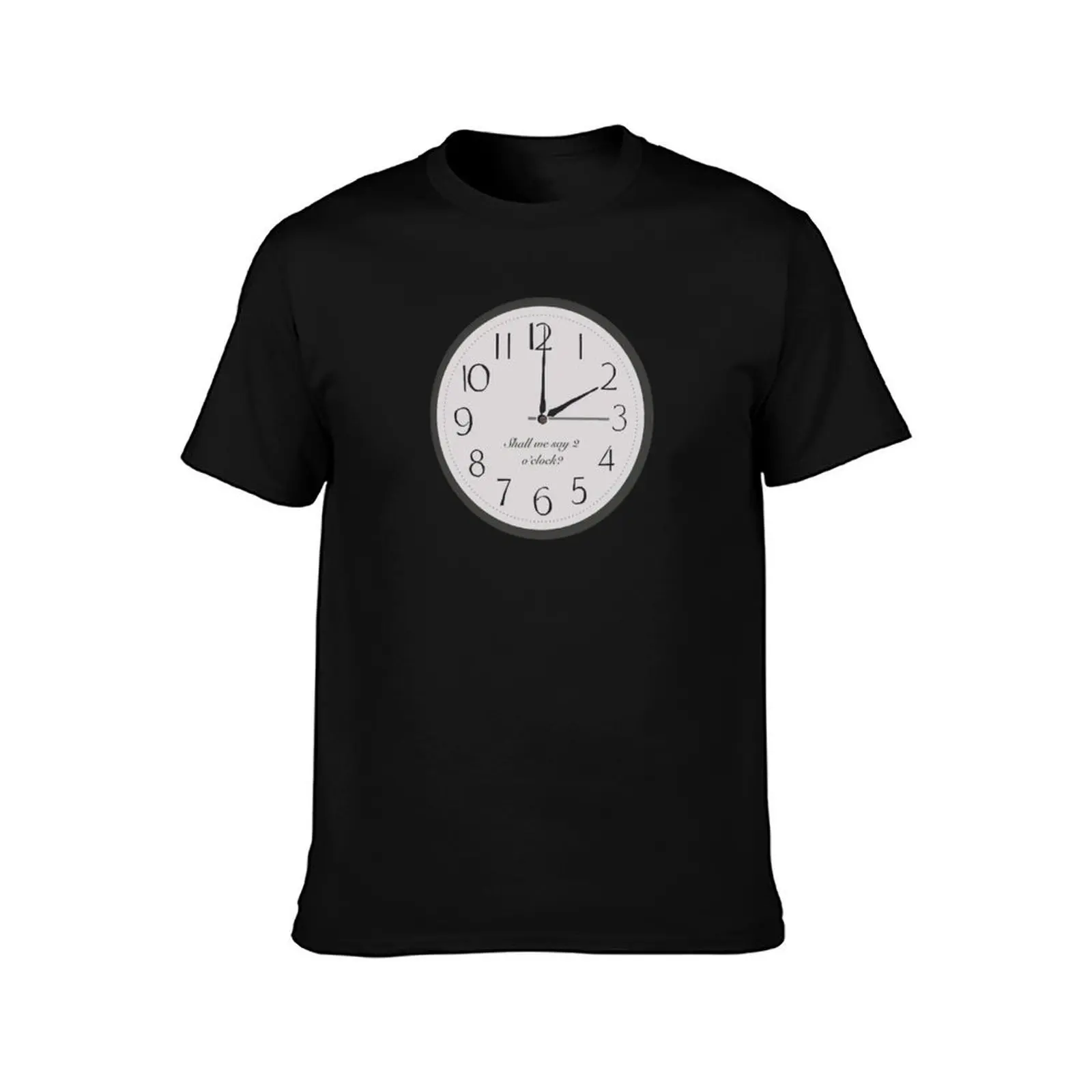 Shall We Say 2 O'Clock? from Dr. DeBryn T-Shirt Athletic Fit Sports Short Sleeve Top T-Shirt