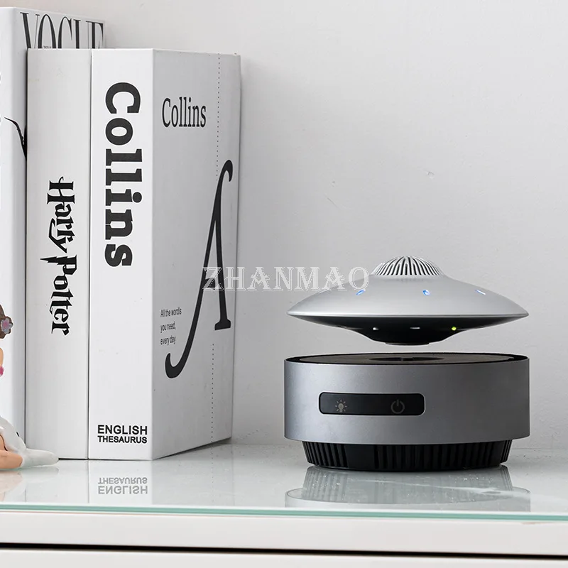 Magnetic Levitation Speaker UFO Bluetooth Gift for Valentine's Day 520 Desktop Decor for Couples and Friends