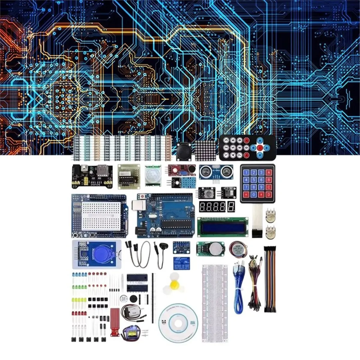 NEW FACTORY~RFID Development Board Kit Maker Kit for R3 Super Development Board Beginner'S Basic Version EU PLUG