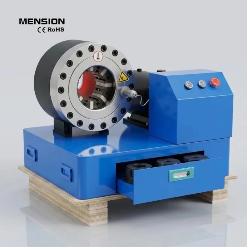 2 Inch 24V Hydraulic Hose Crimping Press Machine for Flexible Hose Fabrication
