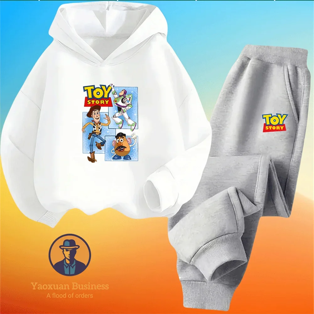 

Модная повседневная спортивная куртка Toy Story для женщин. Толстовка с принтом «История игрушек», толстовка + брюки