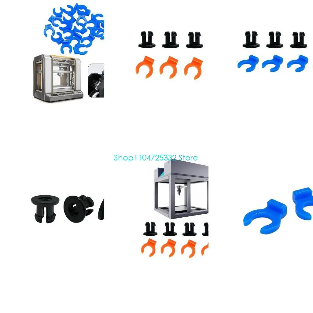 

P5EA 3D Printer Bowden PTFE Tube Fittings 4mm Connection Office Electronics