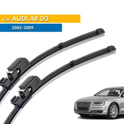 Erick's Wiper LHD Front Wiper Blades For Audi A8 D3 2002 - 2009 Windshield Windscreen Clean Window Car Rain Brushes 24