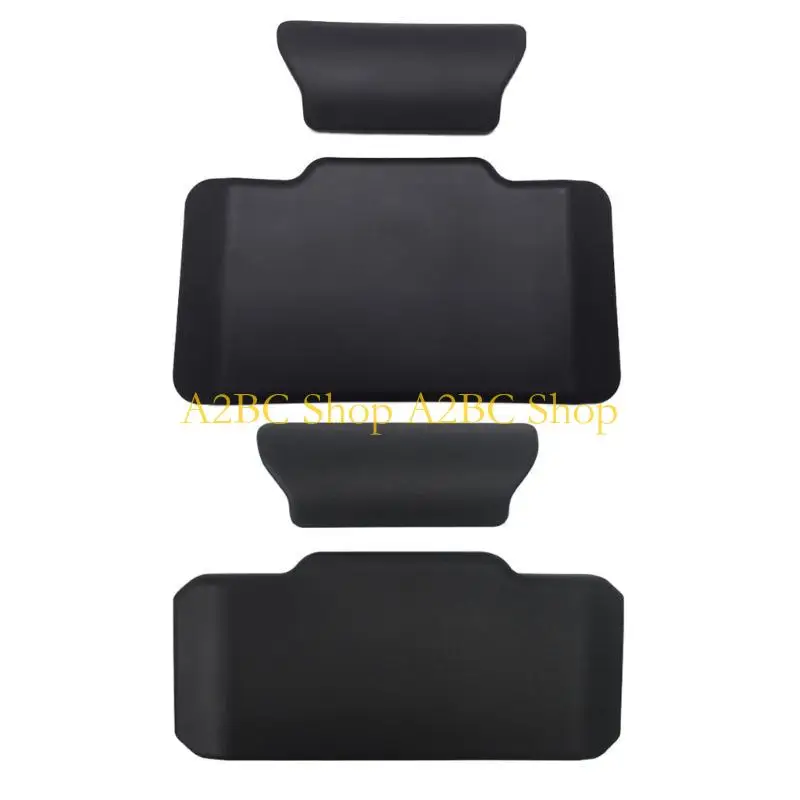 A2BC Quick Release Motorcycle Passenger Backrest Luggage Cushion Pad Shockproof with Adjustable for Customized Comfort