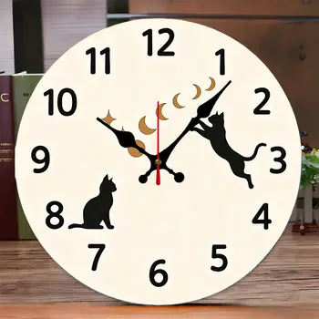 6 best sales Đồng hồ treo tường hình mặt trăng - №6