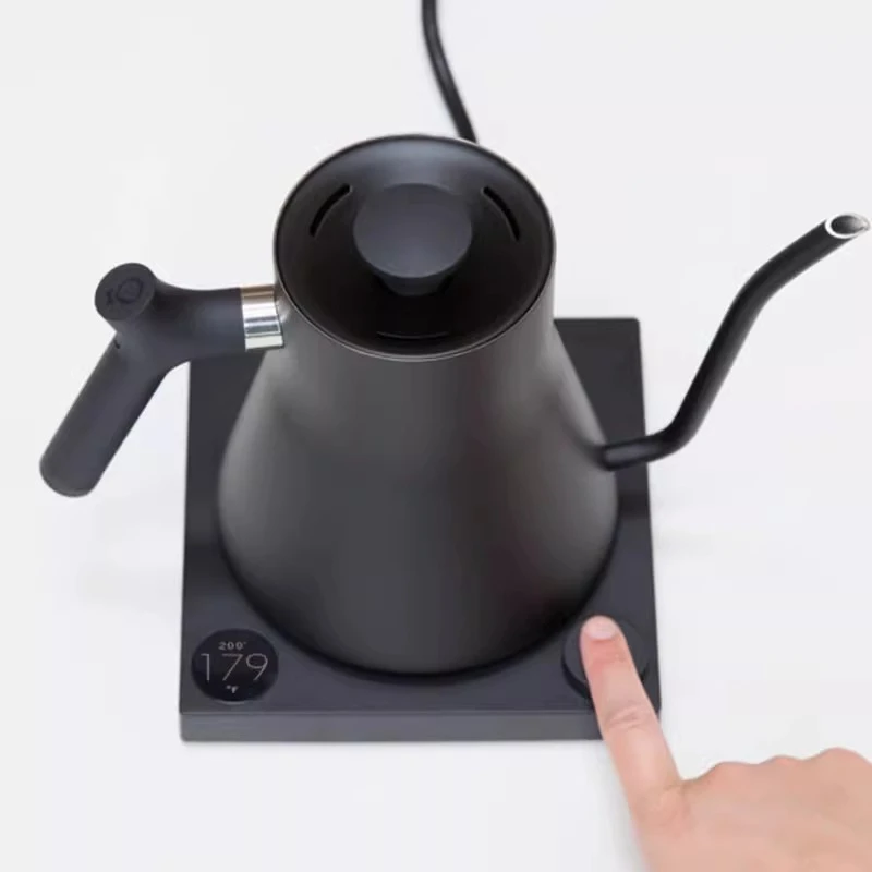 Hand Punch Coffee Pot Intelligent Temperature Control Thin Mouth Pot Stainless Steel Hand Punch