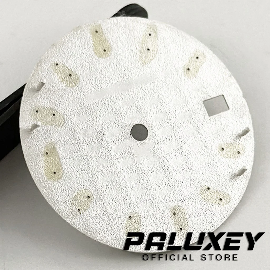 جديد 29 مللي متر ساعة ساكن الأرض الدائمة الهاتفي لحركة NH35 4R35 NH36 تقويم واحد إصلاح استبدال ساعة الوجه