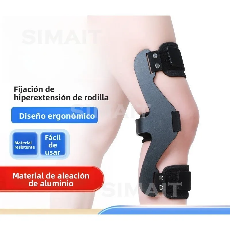 Knee Hyperextension Orthosis, Knee Hyperextension Correction Belt, Posterior Arch Assist, Hemiplegic Knee Tension Fixation Brace