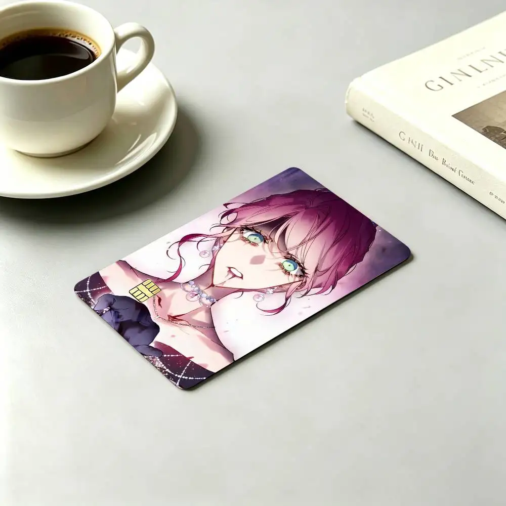V-Villains Are Destined to Die Dark Fantasy Manhwa  Credit Card HD Stickers Game Card Decal Small Chip Waterproof Sticker Gift