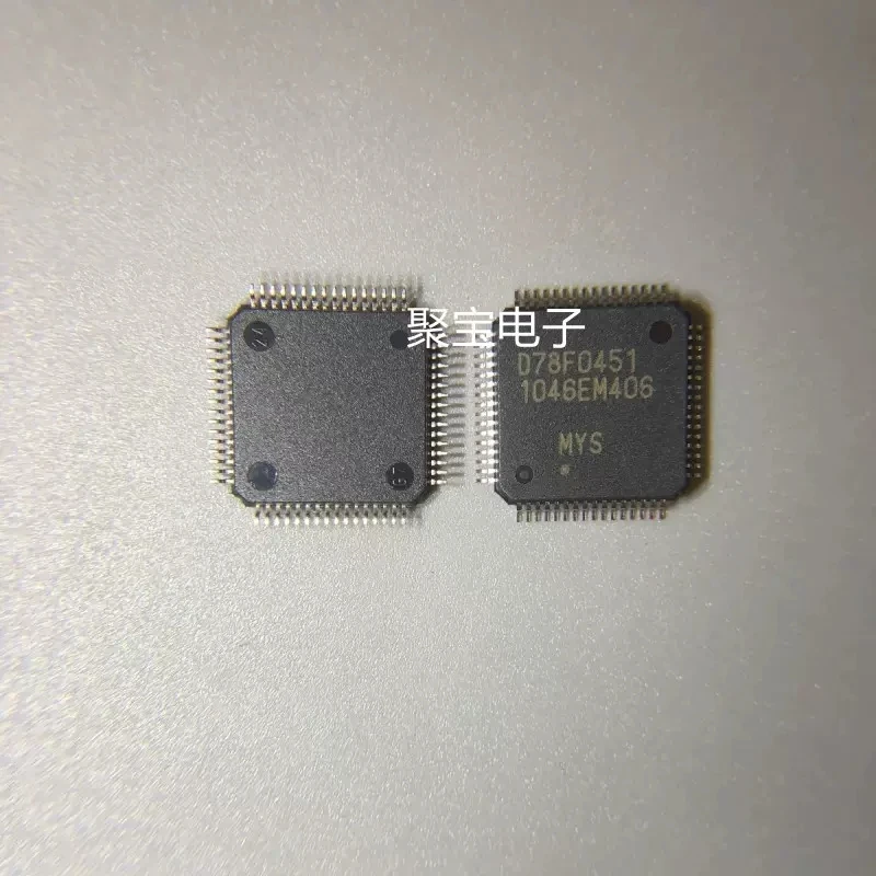 

1 шт. ~ 100 шт./лот UPD78F0451GB-GAH-AX UPD78F0451GB D78F0451 QFP64 новый оригинал