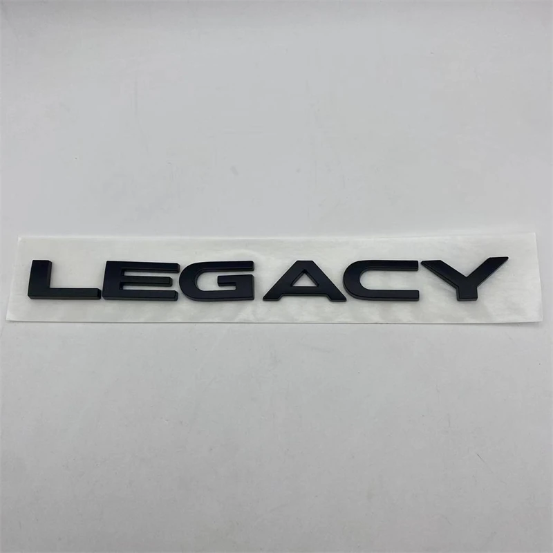 

Черные эмблемы LEGACY для наклейки SUBARU, задняя наклейка SUBARU, наклейка на багажник, наклейка для SUBARU LEGACY LEGACY DIT B4 Outback BRZ