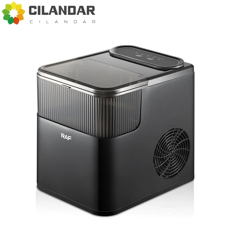 New Home Small Ice Maker Portable Mini Automatic Ice Maker Dormitory Student Fully Automatic Visual Mini Ice Maker