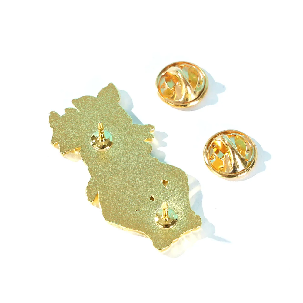 رين آند لين المينا دبوس الظاهري المغني التلبيب دبوس Kawaii أنيمي شخصية مجوهرات الجدة تأثيري الملحقات