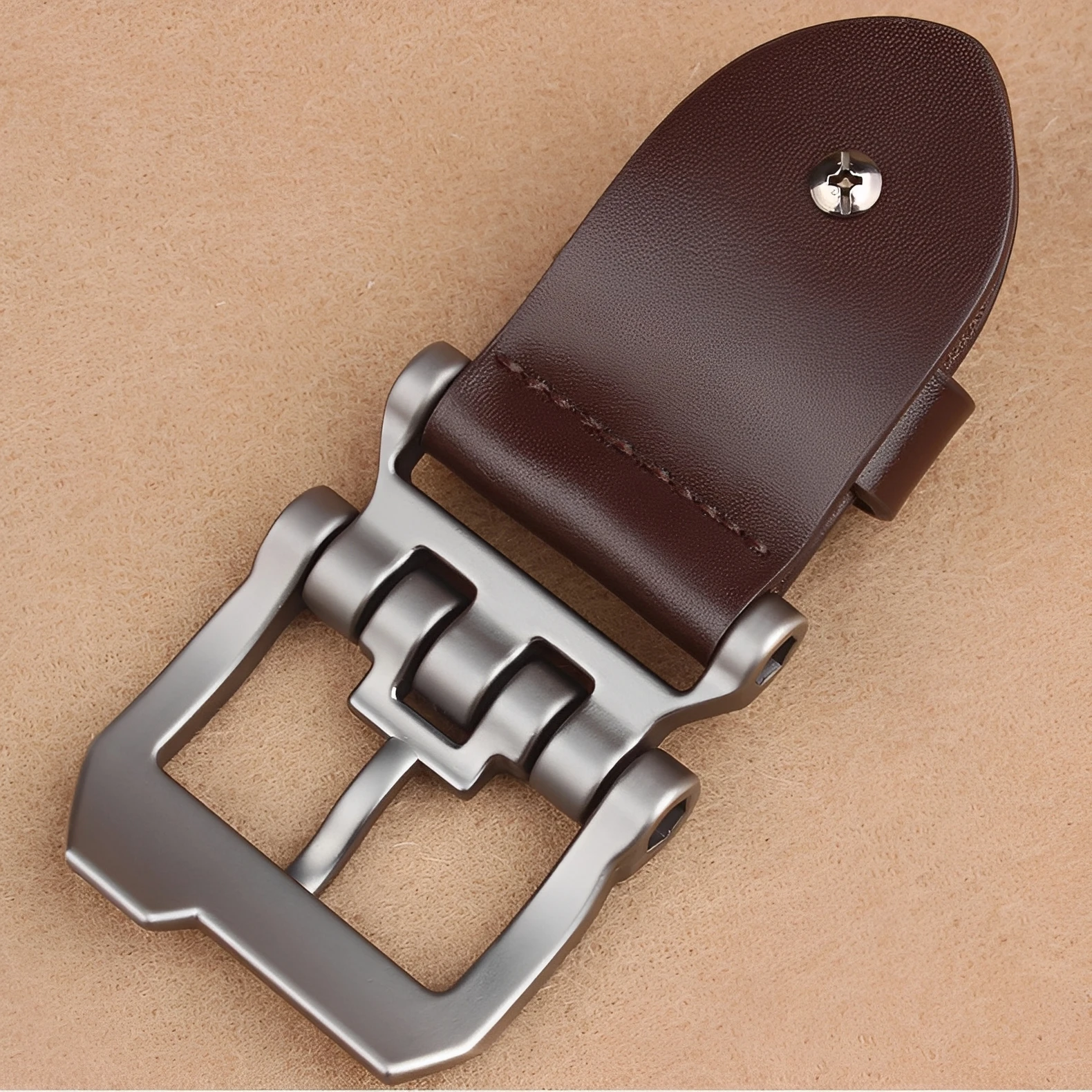 2026 männer Echtes Leder Pin Gürtel Schnalle Kopf Mode Legierung Gürtel Schnalle 4,0 cm Pin Gürtel Schnalle für männliche Jeans Hosen Bund – Detail 4