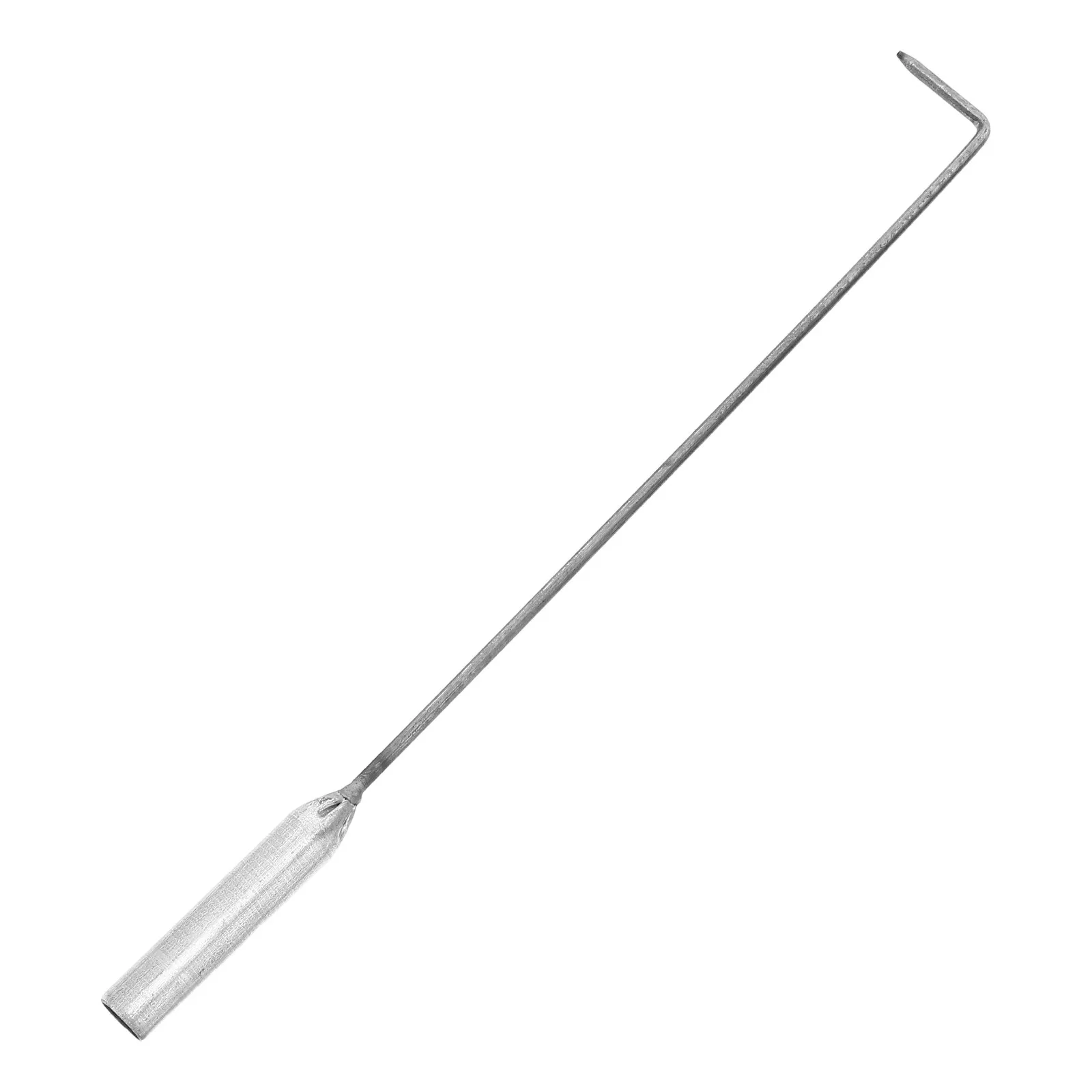 Heavy Duty Iron Fireplace Poker 40.9cm Long Fire Poker for Wood Stove Indoor Fireplace Outdoor Fire Pit Camping Bbq Coal