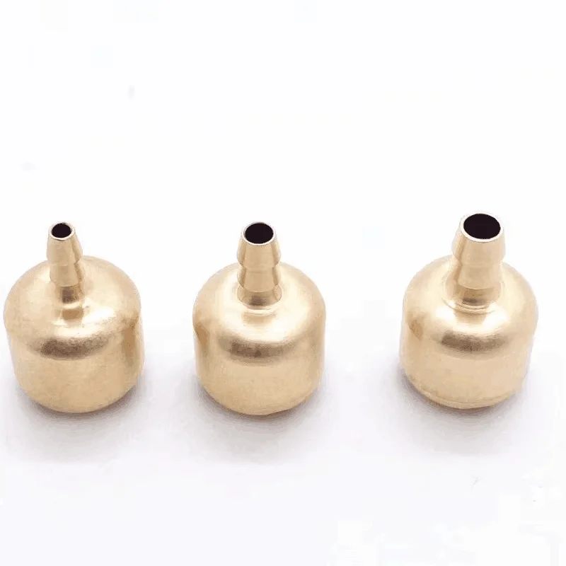 Brass Heavy Clunk Weight Fuel Filter Kit for Fixed Wing Airplane with M4 M5 M6 Threaded Anti-Clog Enlarged Fuel Nipples