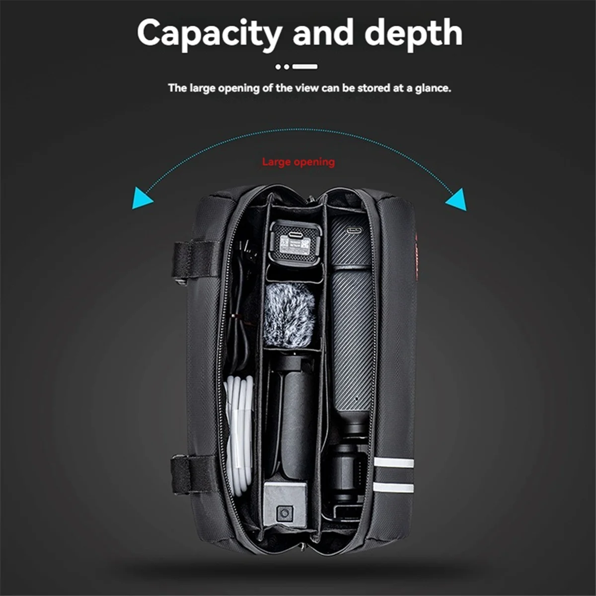 

【BAAZ Fast 】 Сумка для хранения на 3, портативный чехол, водонепроницаемая сумка для Pocket 3, аксессуары