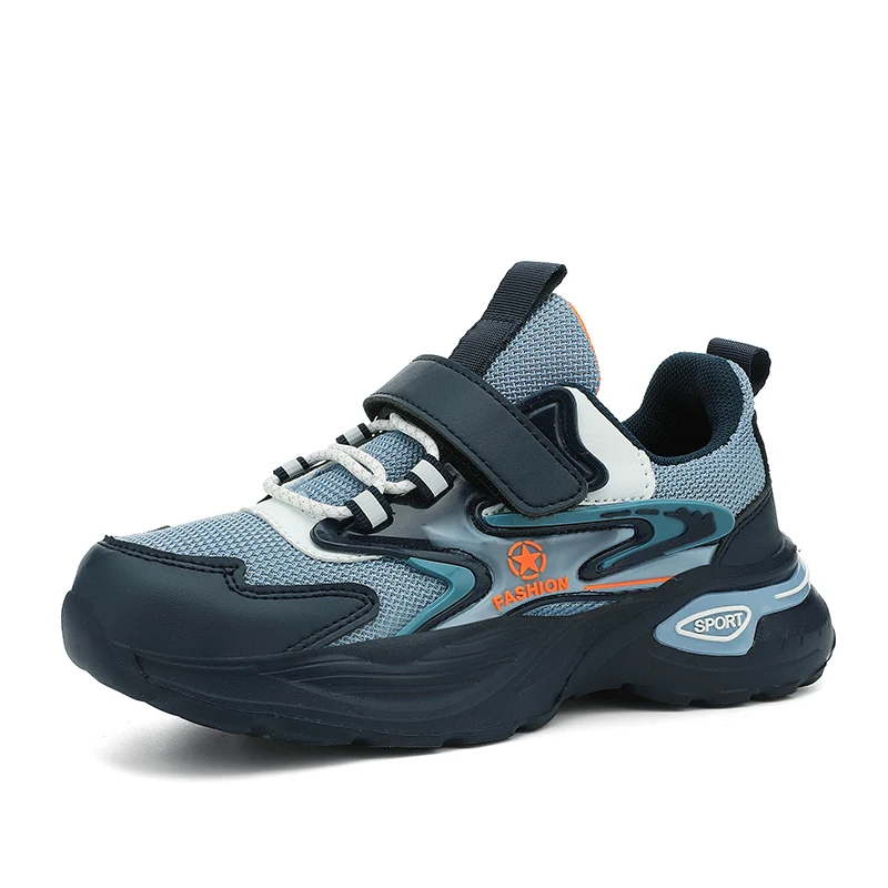 

Double Mesh Breathable Teenager Kids Sneakers Light Casual Sports Shoes For Daily Outdoor Activity