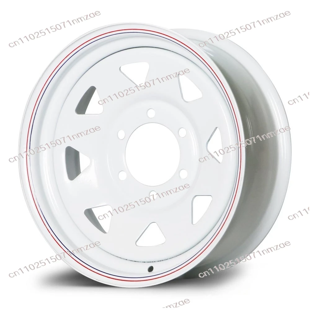 Trailer steel wheel 15 inches 16 inches, trailer RV steel wheel hub 5/6 holes, car off-road yacht trailer
